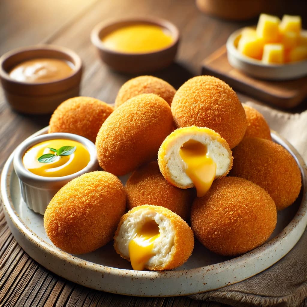 Coxinha de Frango com Requeijão