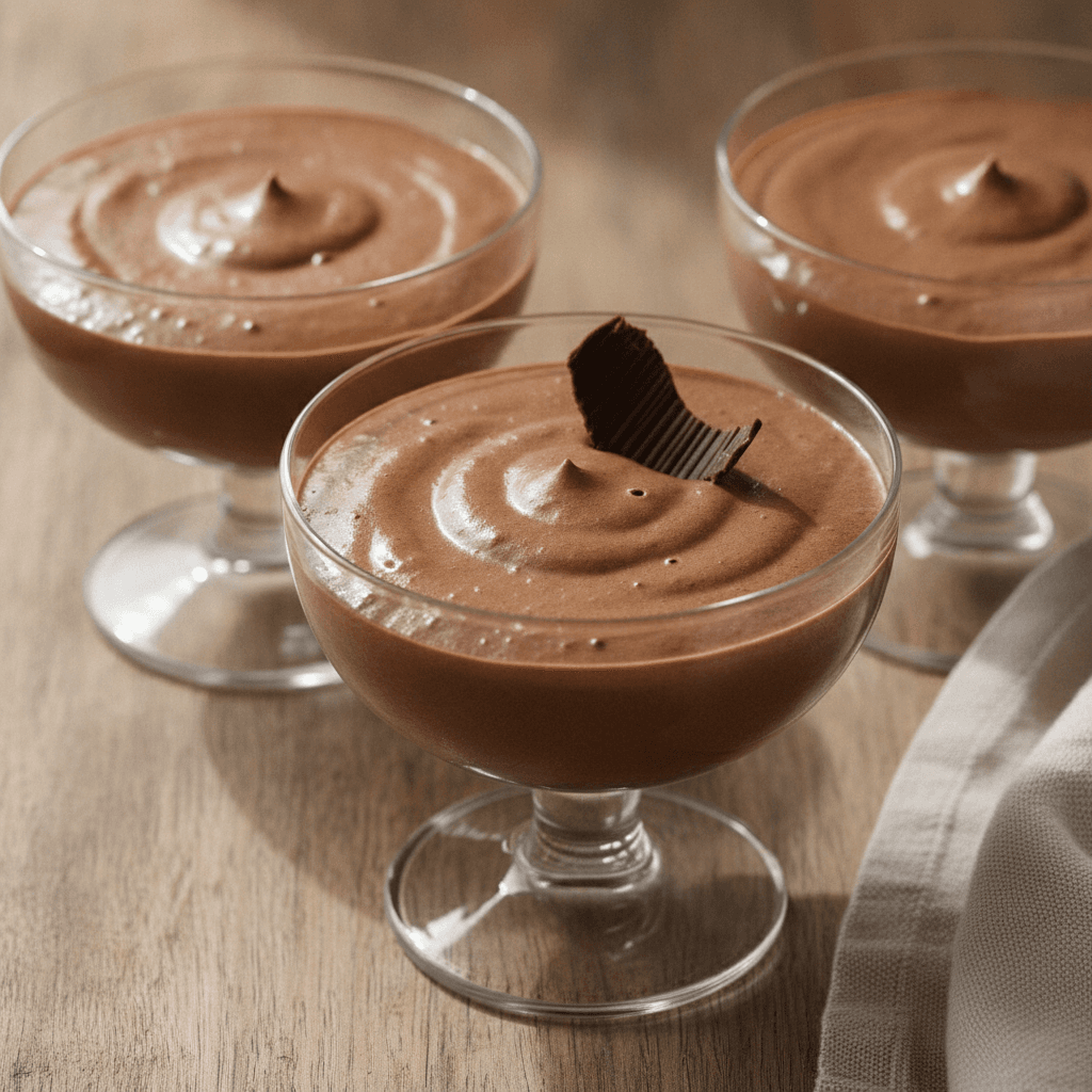Mousse de Chocolate Cremosa