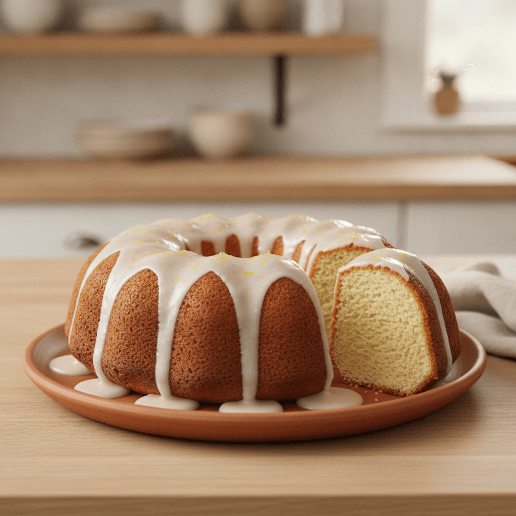 Bolo de Limão com Glacê: Receita Brasileira Fácil e Deliciosa